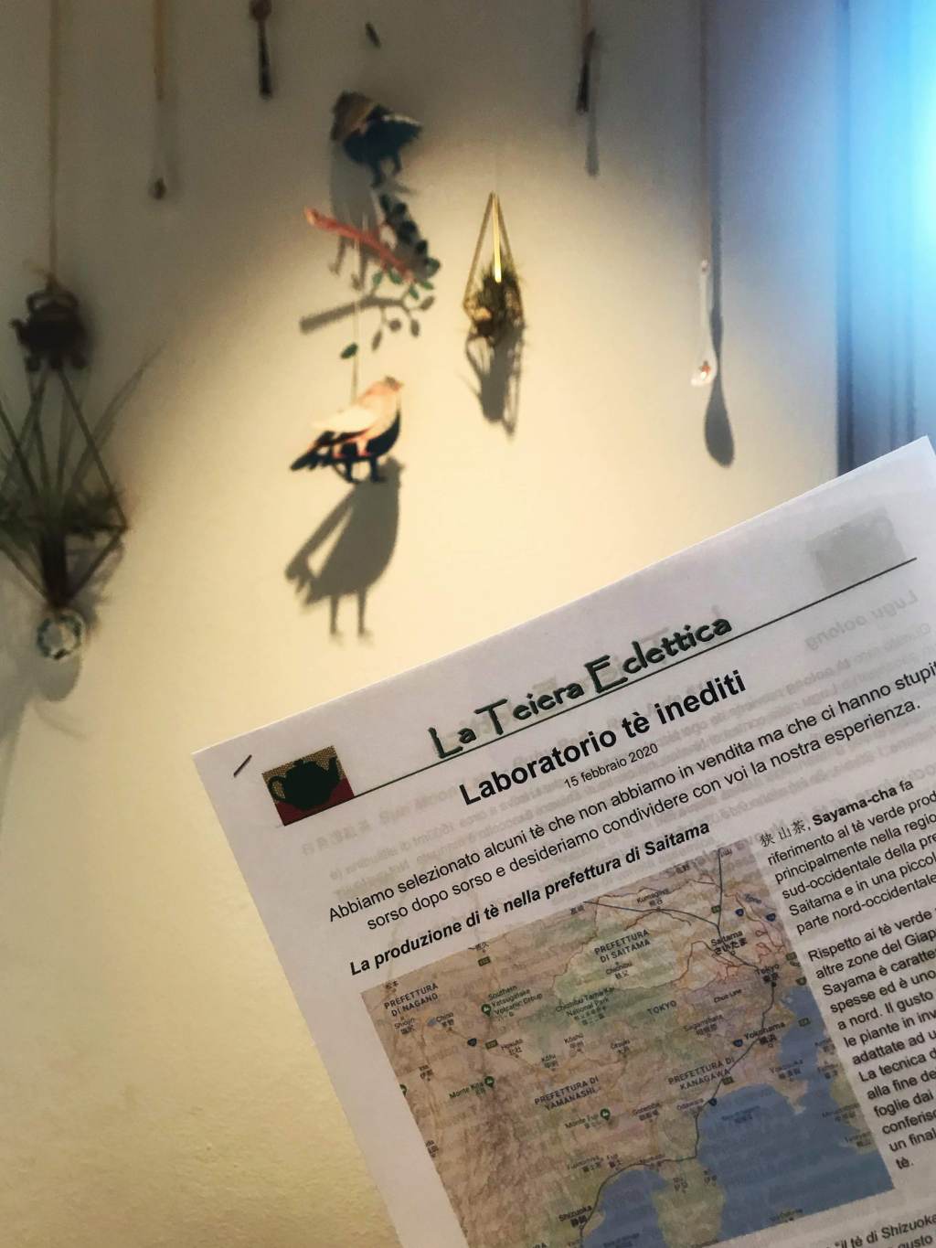 Una degustazione inedita alla Teiera&nbsp;Eclettica