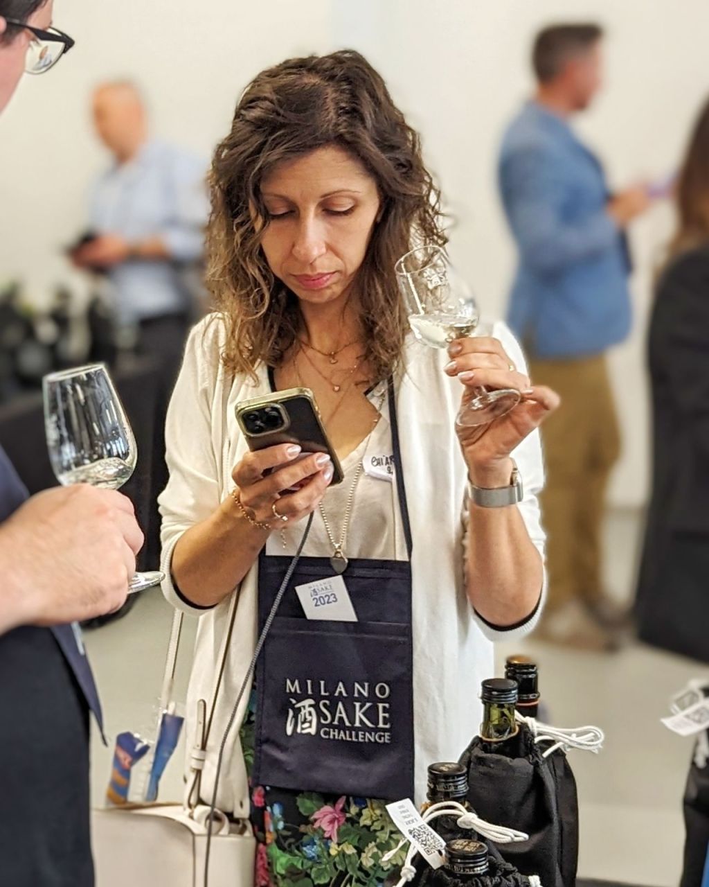 Giudice alla Milano Sakè&nbsp;Challenge
